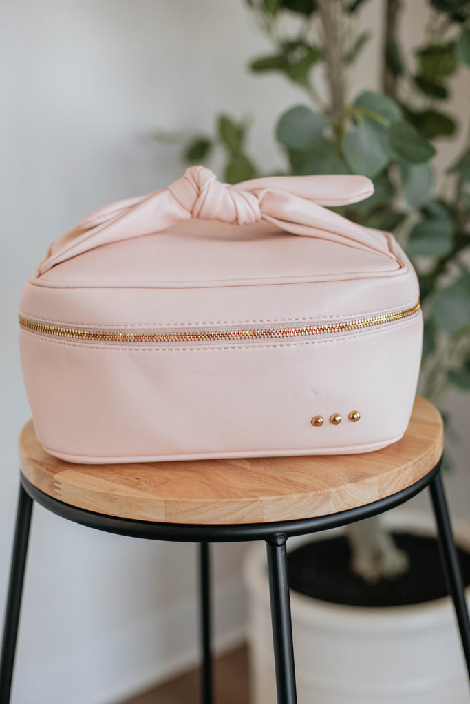 Lindsay Cosmetic Bag - Blush