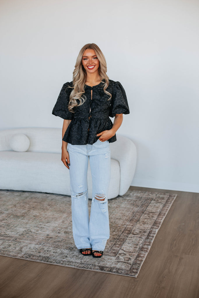 Could Be Us Top - Black