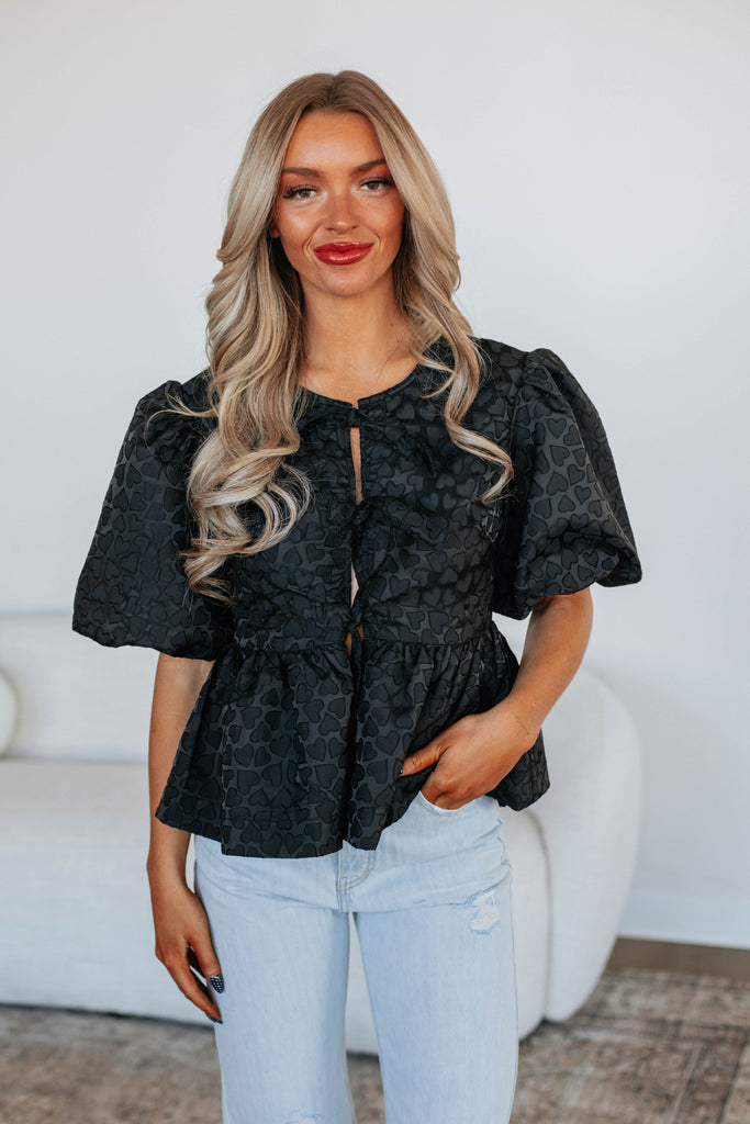 Could Be Us Top - Black