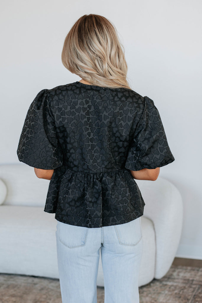 Could Be Us Top - Black