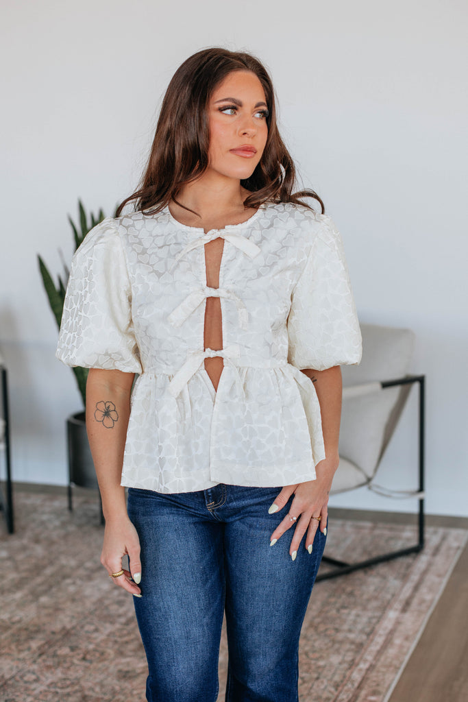 Could Be Us Top - Cream