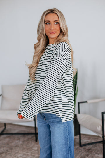Bowden Striped Top