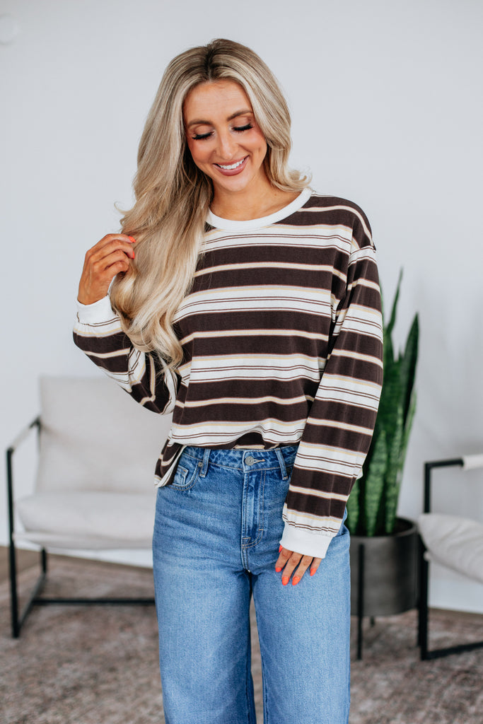 Wrenly Striped Top