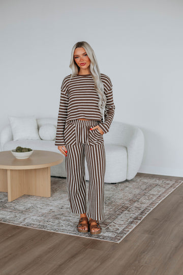 Deidre Striped Top
