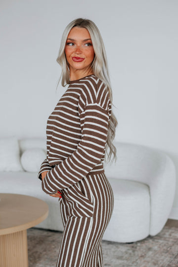 Deidre Striped Top