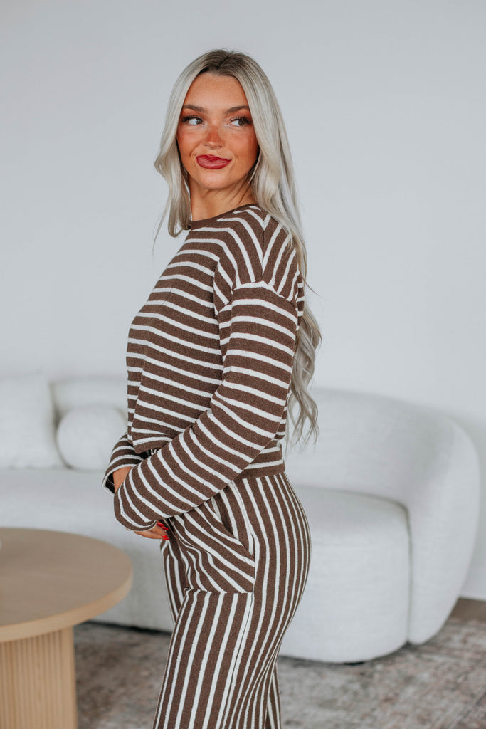 Deidre Striped Top