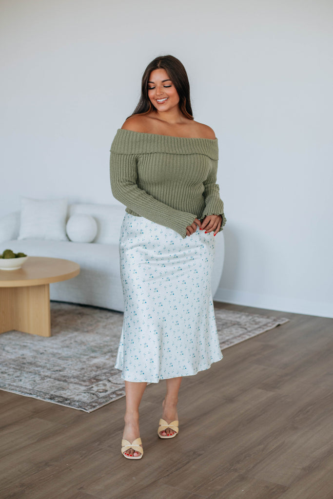 Denalia Floral Skirt