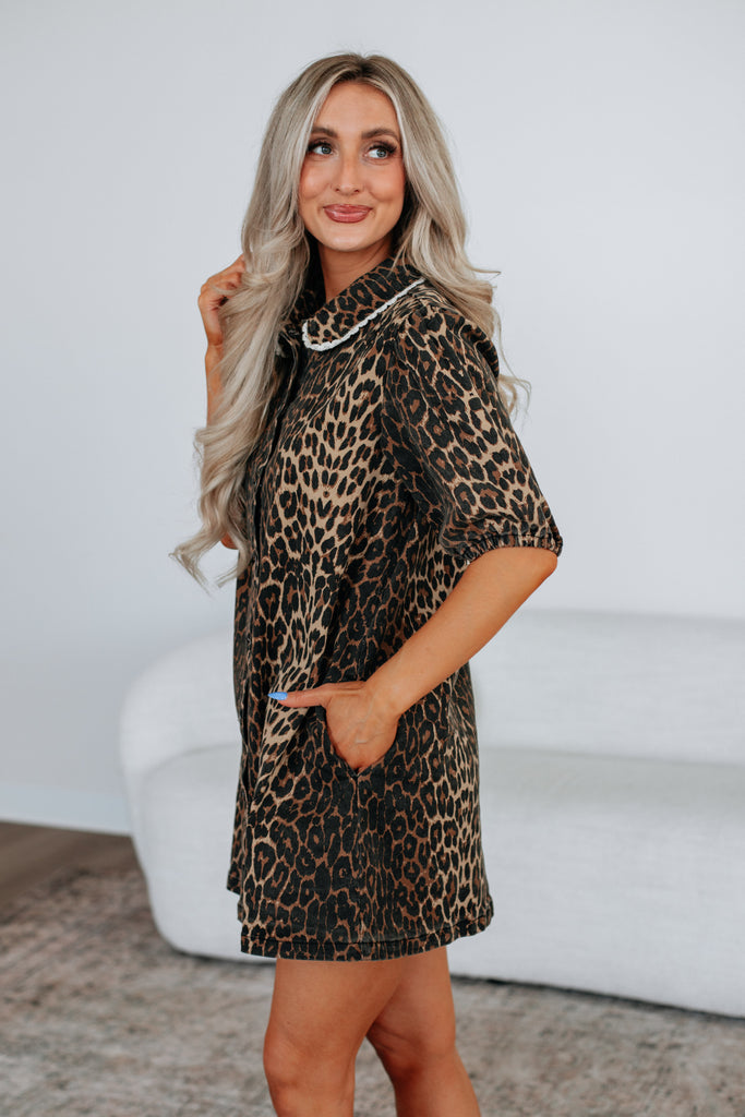 Ensley Leopard Dress