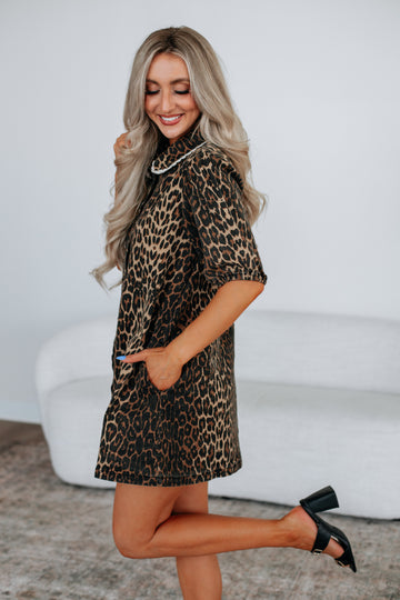 Ensley Leopard Dress