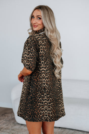 Ensley Leopard Dress
