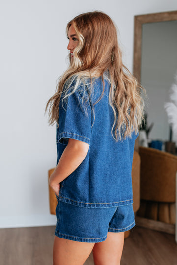 Kiena Denim Top