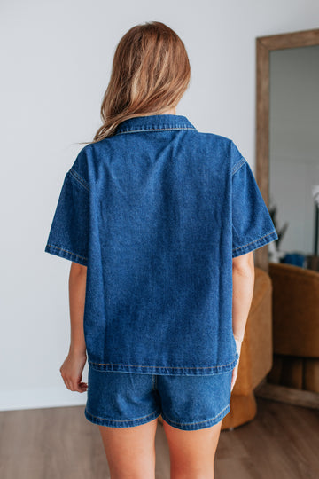 Kiena Denim Top