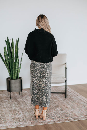 Desirae Leopard Skirt