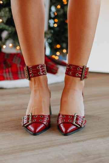Don't Doubt Me Heels - Ruby