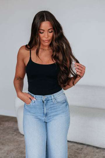Double Take Bodysuit - Black