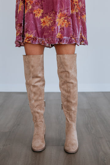 Addressing The Rumors Boots - Light Camel