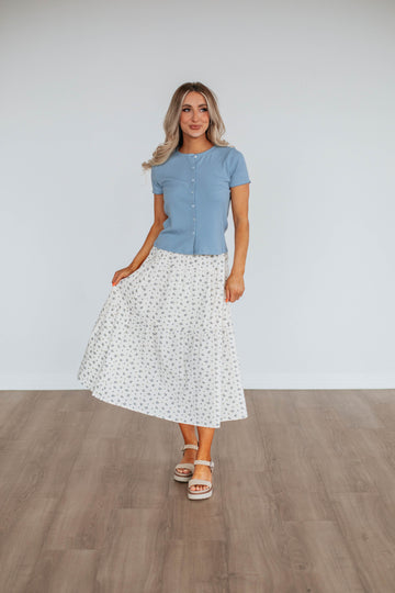 Cartana Floral Skirt