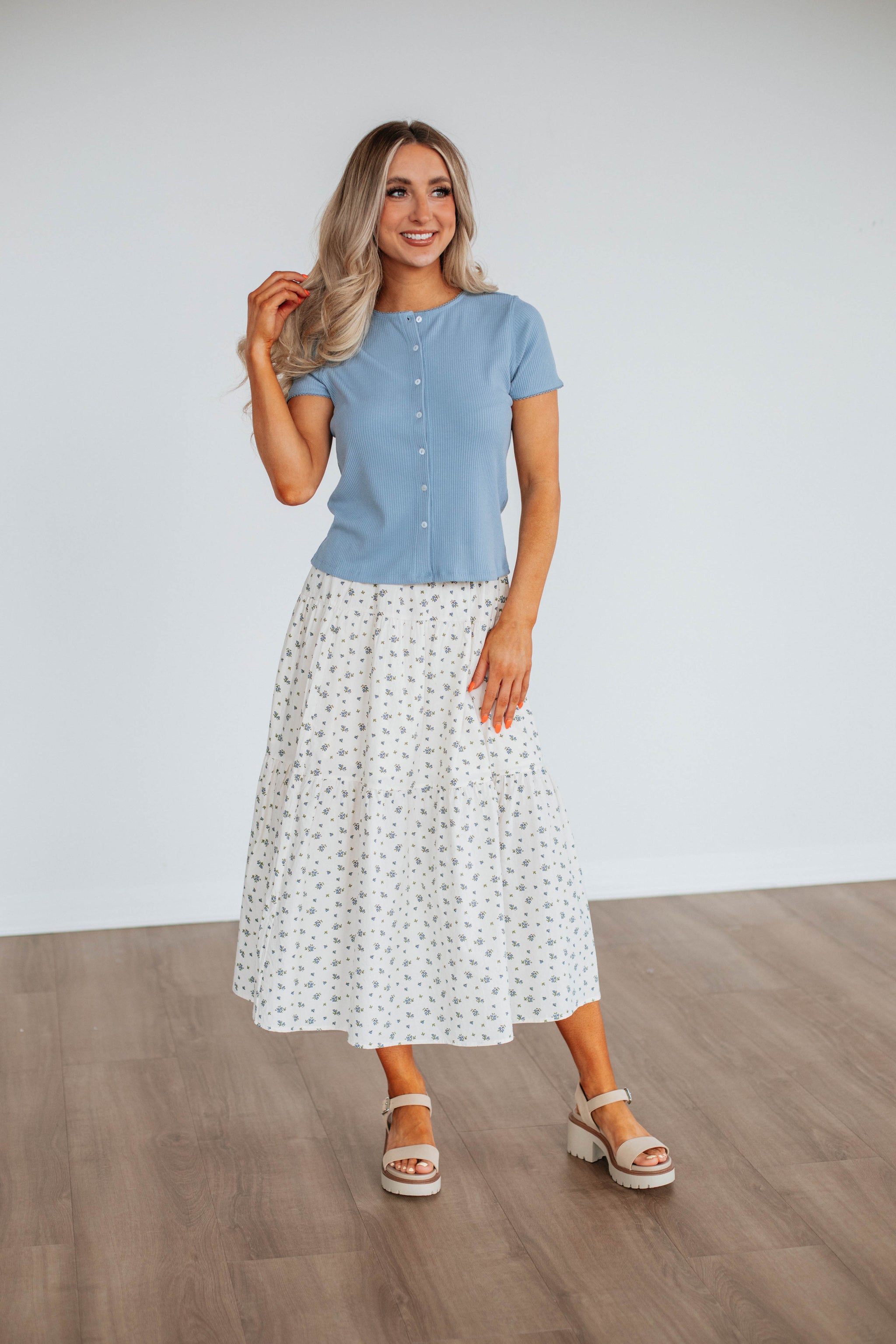 Cartana Floral Skirt