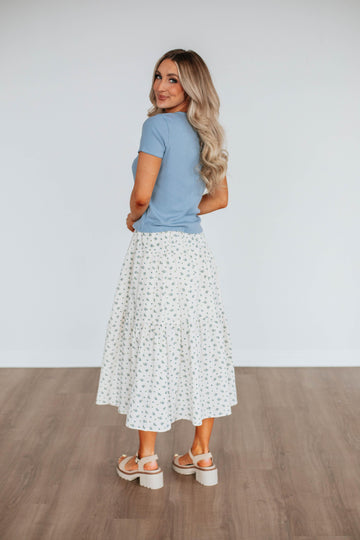 Cartana Floral Skirt