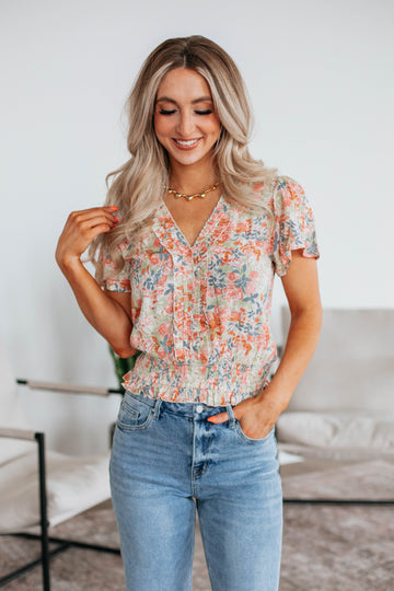 Ara Floral Top