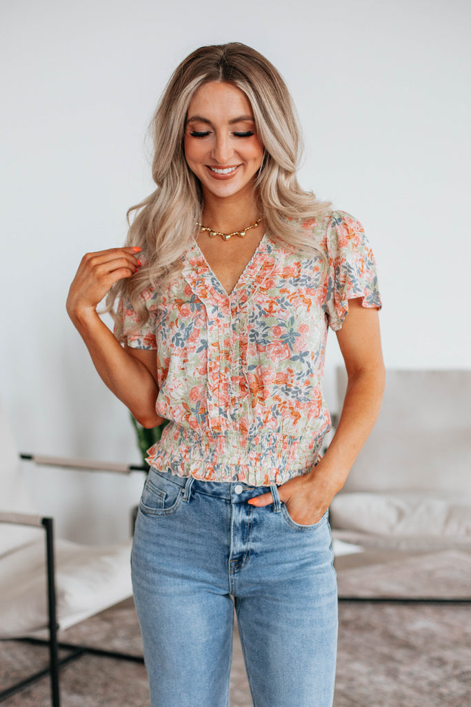 Ara Floral Top