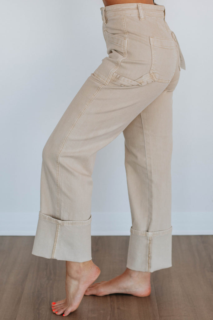 Erin Risen Jeans - Khaki
