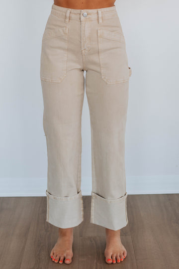 Erin Risen Jeans - Khaki