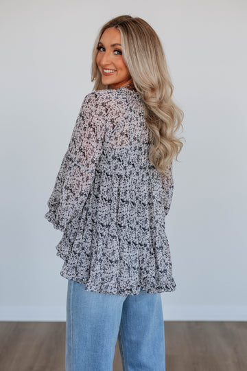 Evalynne Floral Blouse