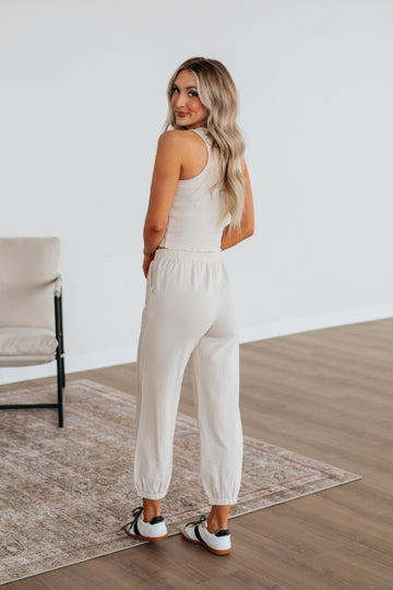 Dax Two-Piece Lounge Set - Natural