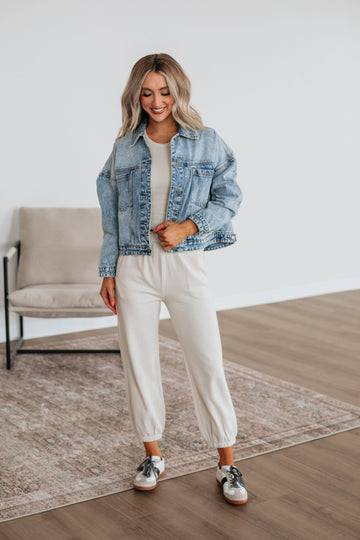 Dax Two-Piece Lounge Set - Natural