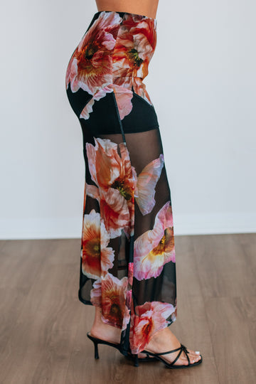 Camellia Floral Skirt