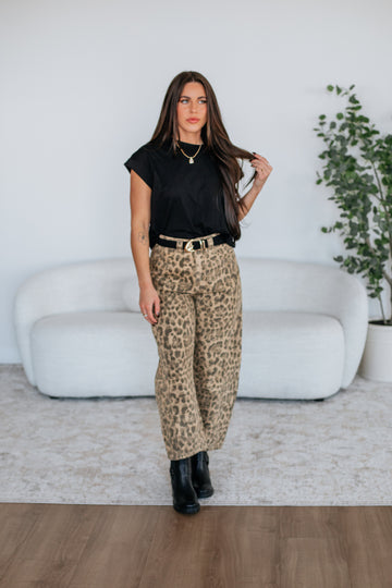 Karina Leopard Pants