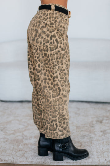 Karina Leopard Pants