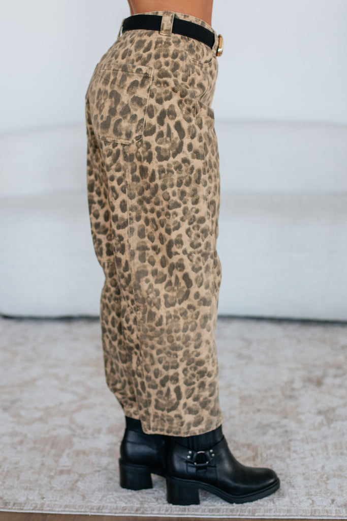 Karina Leopard Pants