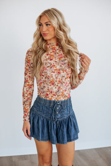 Kelsee Denim Skirt