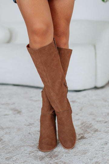 Finding My Way Boots - Caramel