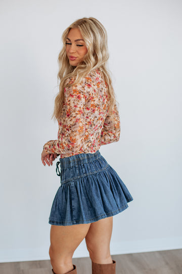 Kelsee Denim Skirt