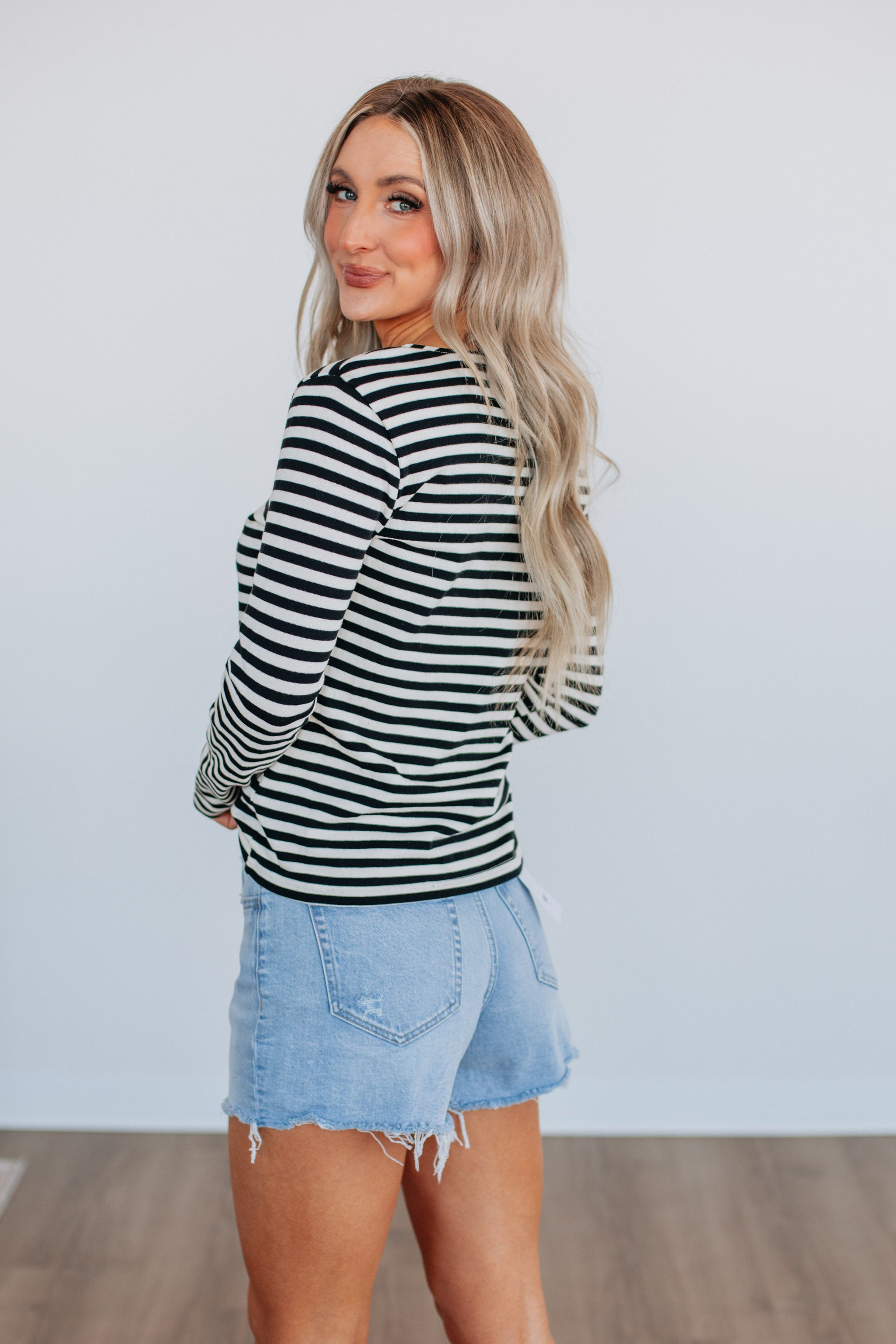 Greta Striped Top