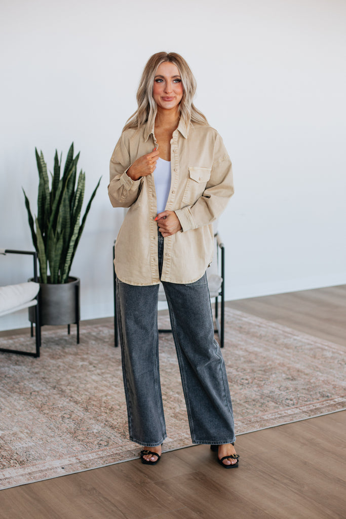 Shelton Risen Denim Shacket