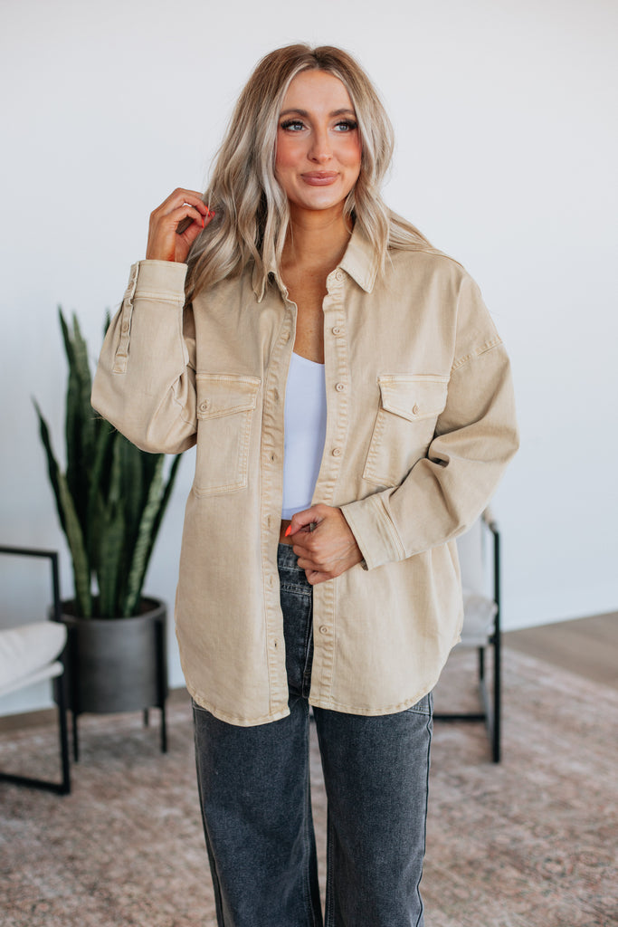 Shelton Risen Denim Shacket