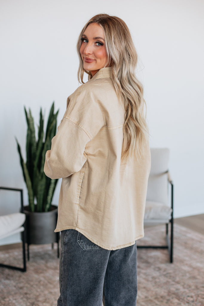 Shelton Risen Denim Shacket