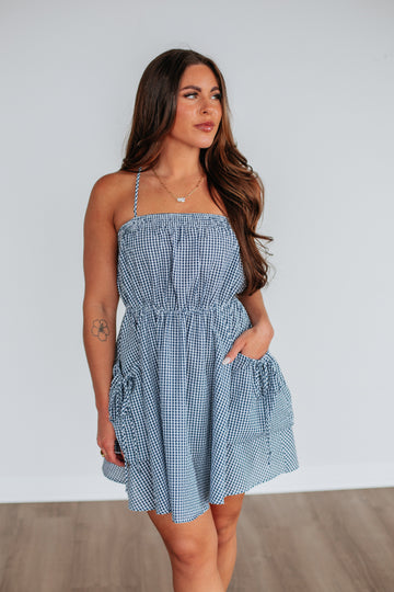 Lynae Gingham Dress