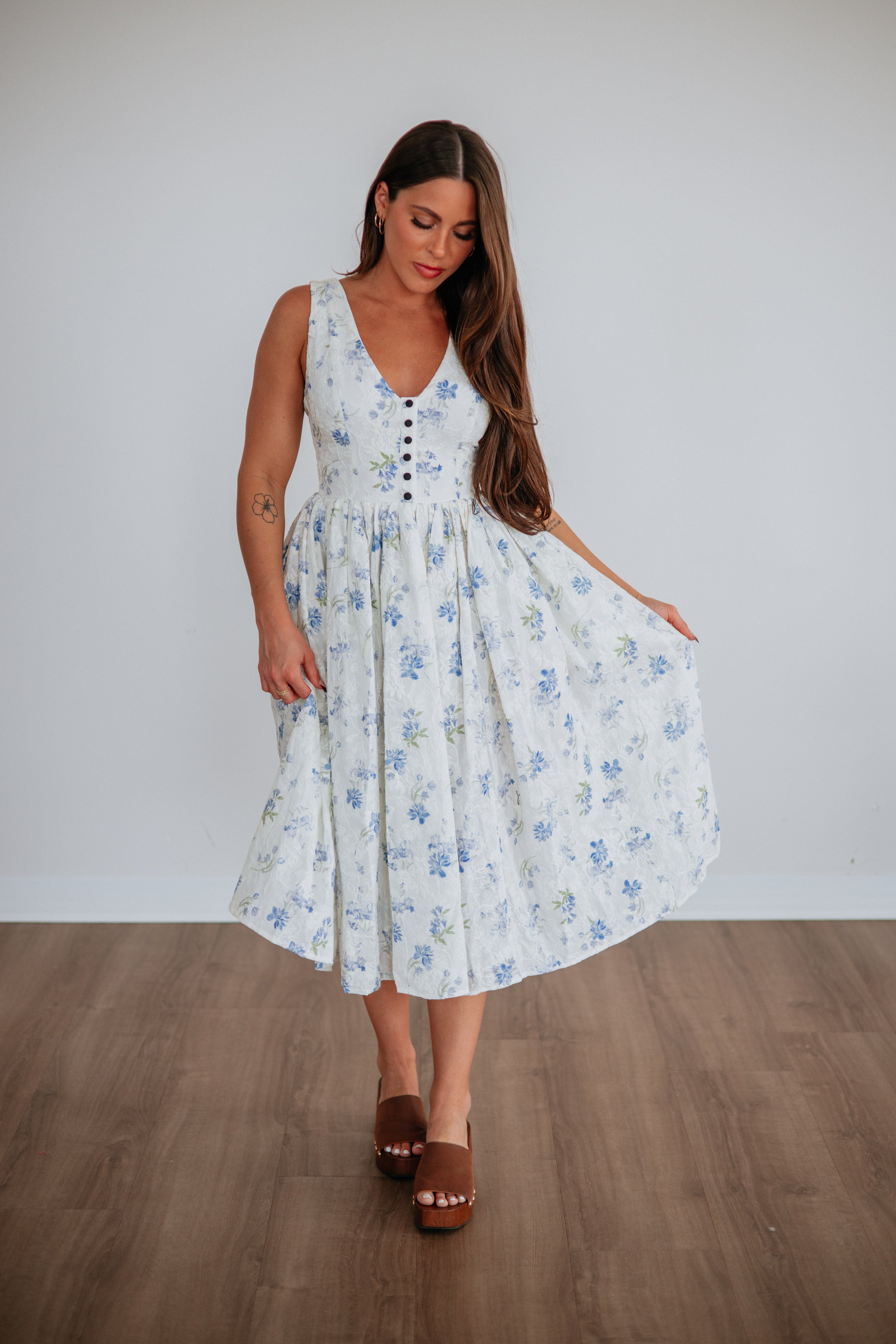lorelei maxi dress Lorelei Floral Dress – Wild Oak Boutique