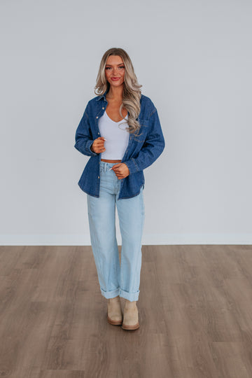 Judah Denim Button Down