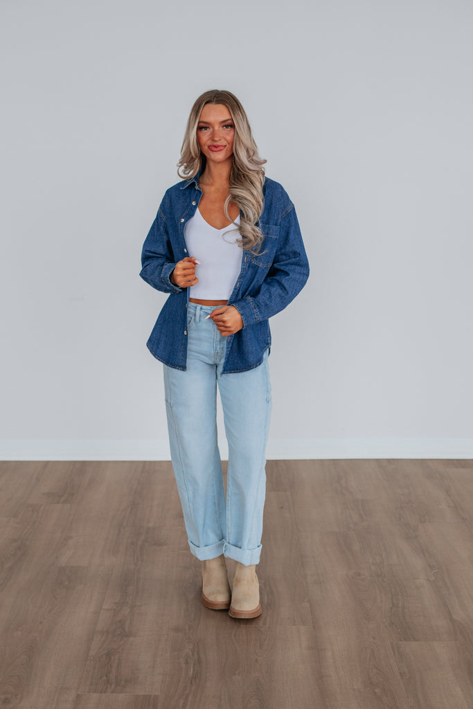 Judah Denim Button Down