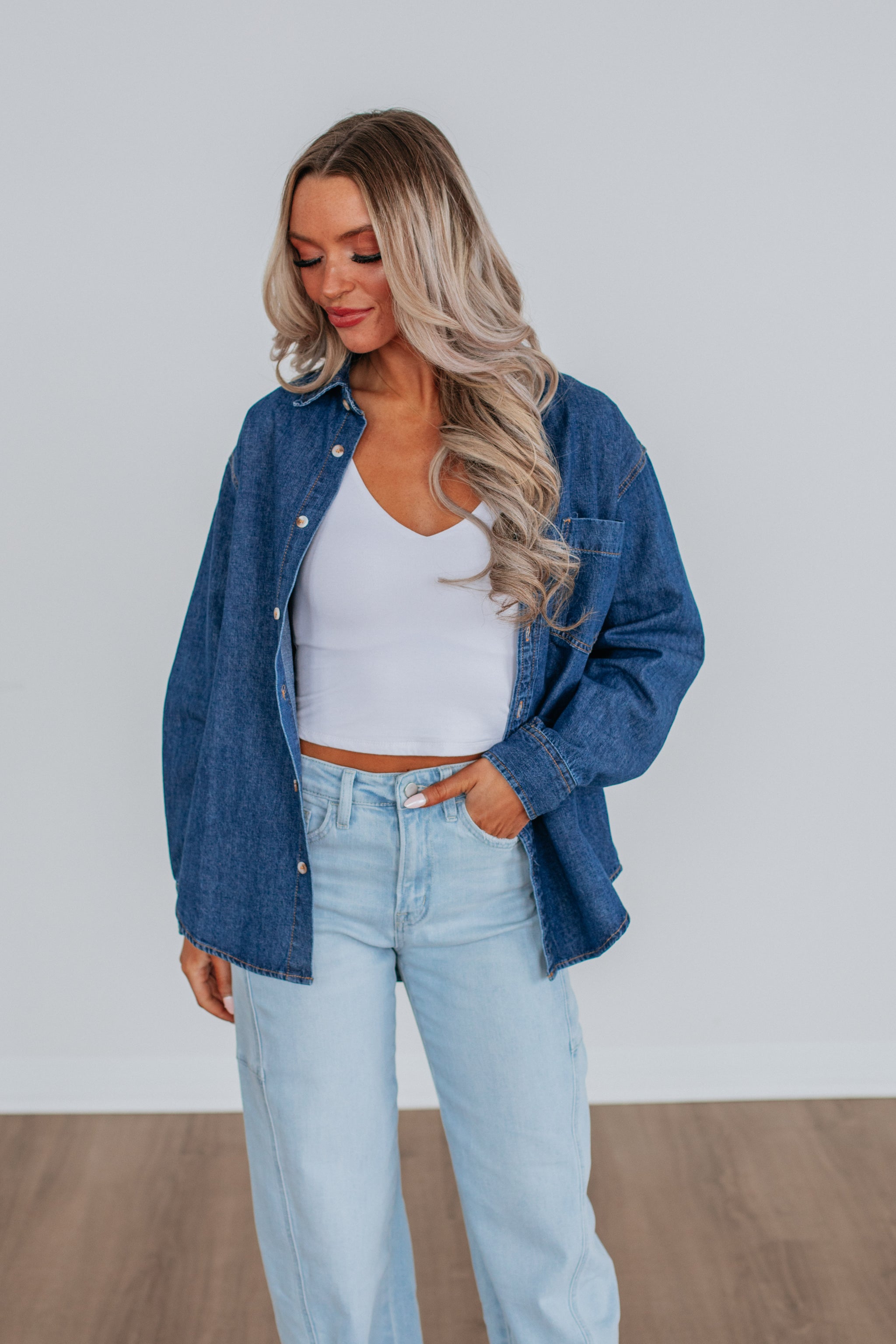 Judah Denim Button Down
