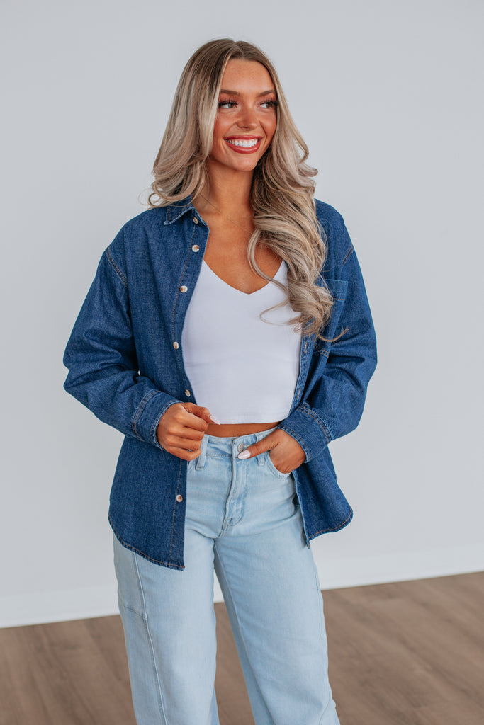 Judah Denim Button Down