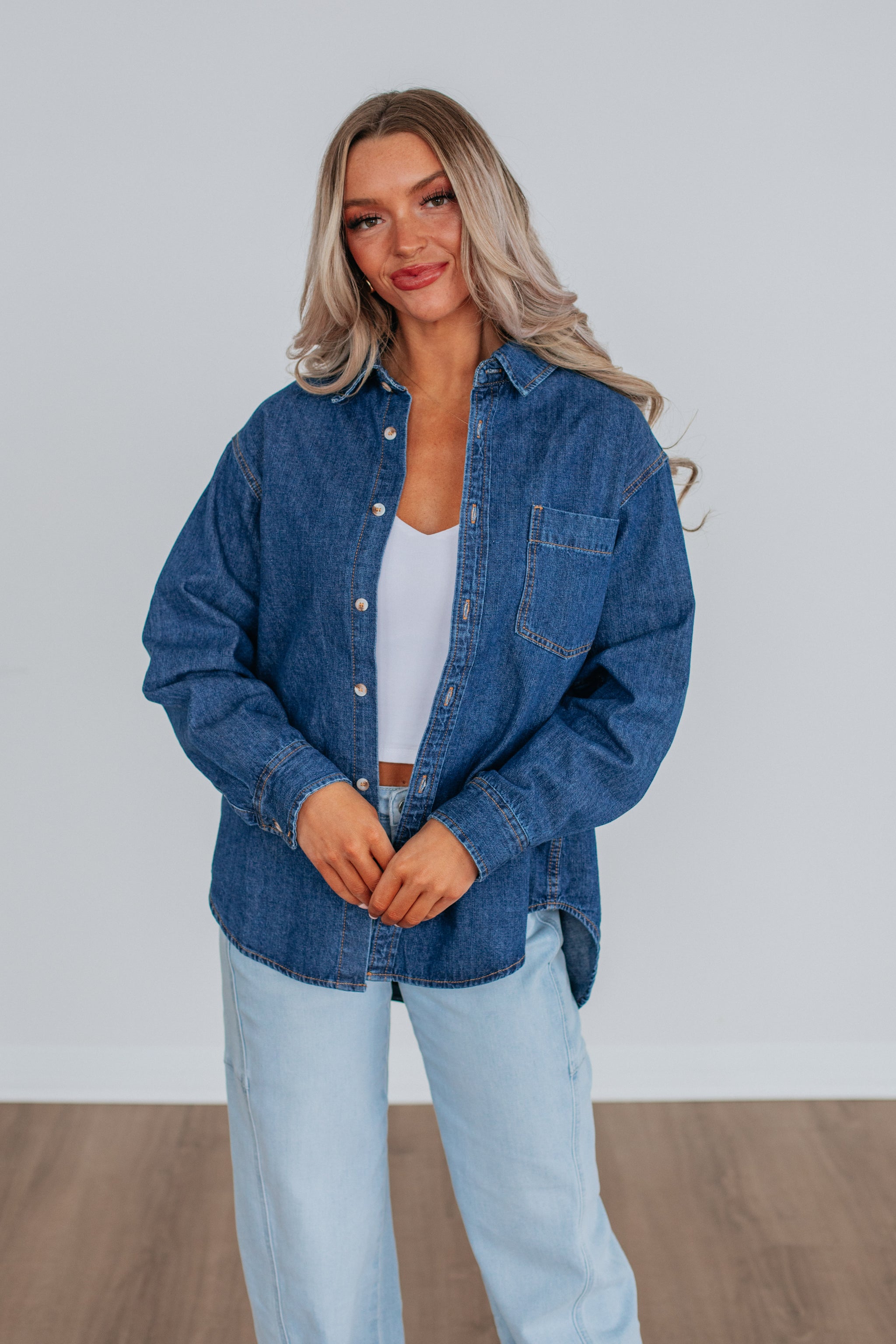 Judah Denim Button Down