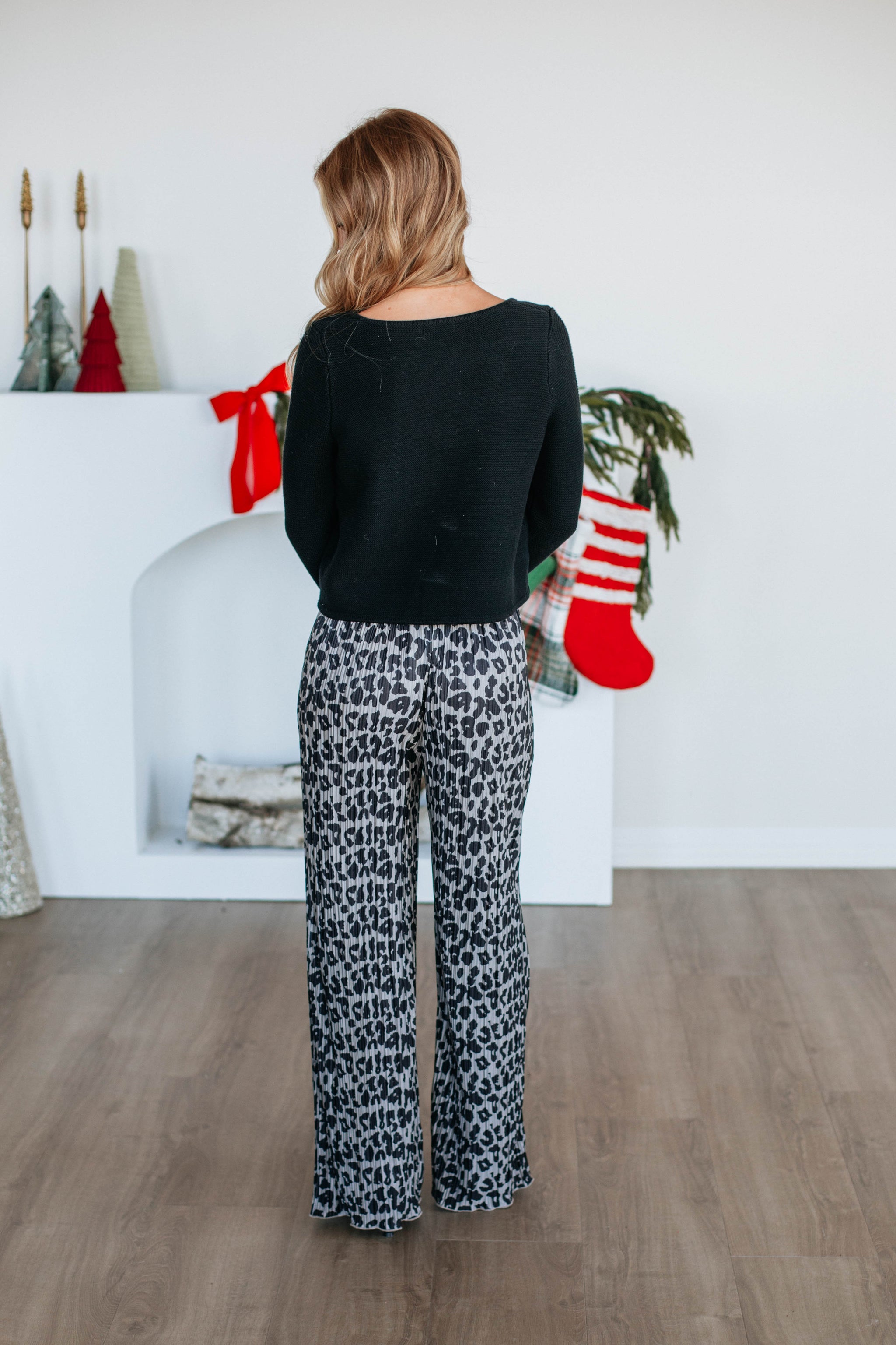 Francesca Leopard Pants