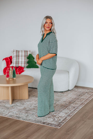 Gage Two-Piece Set - Hunter Green